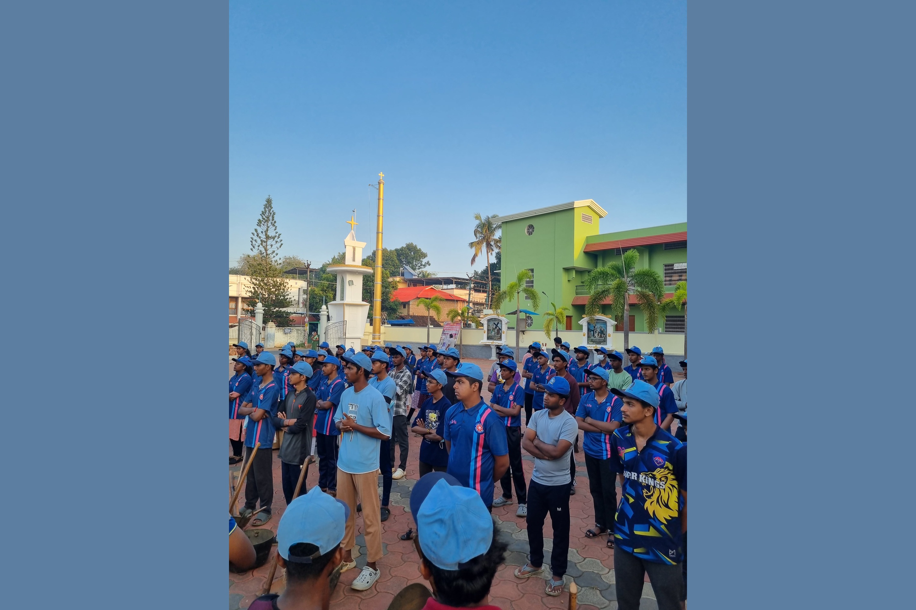 Cleaning Work By NSS Volunteers in Palliyadi Village