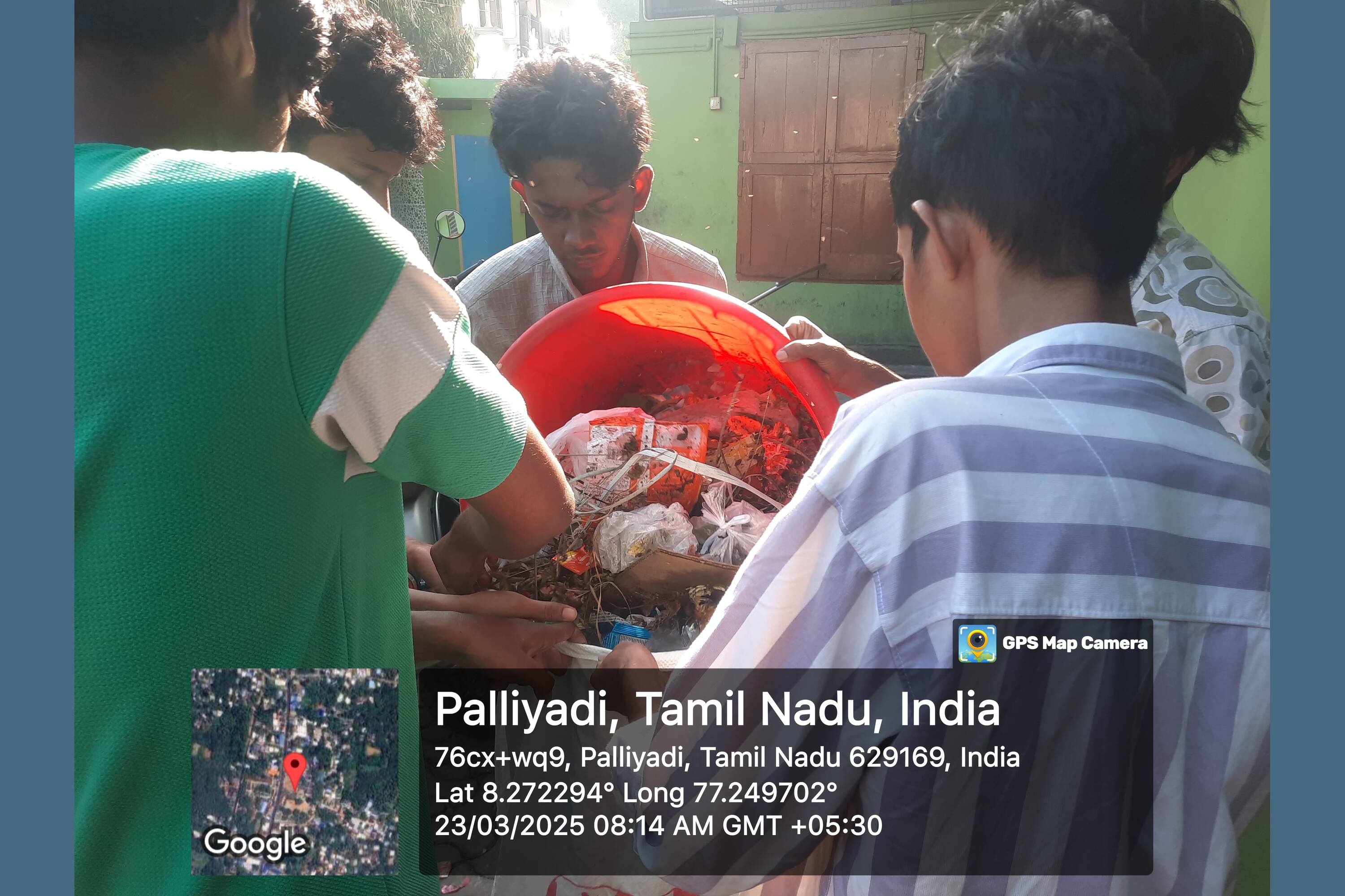 Cleaning Work By NSS Volunteers