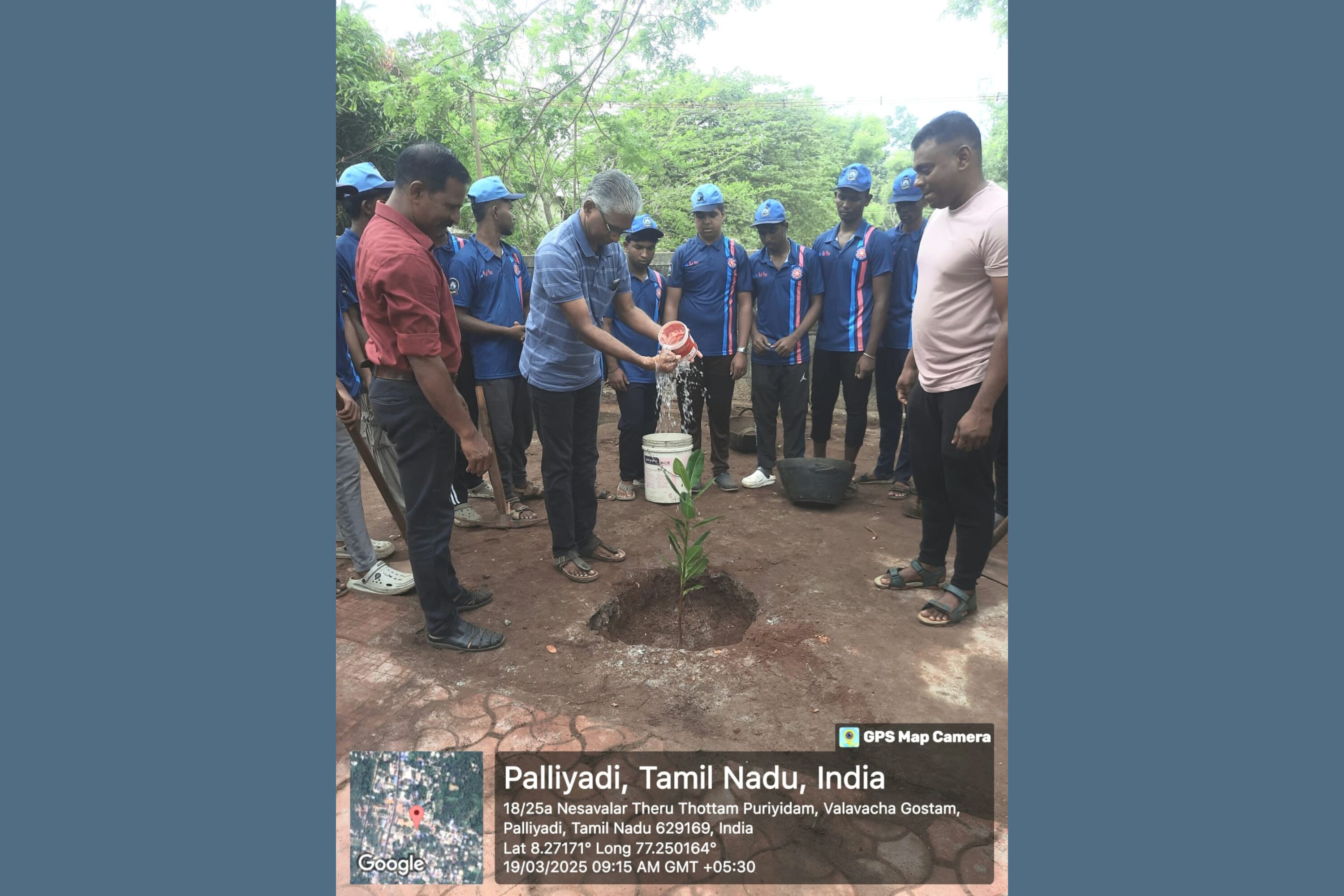 Planting Tree by Rev Fr. D.Jerald Justin