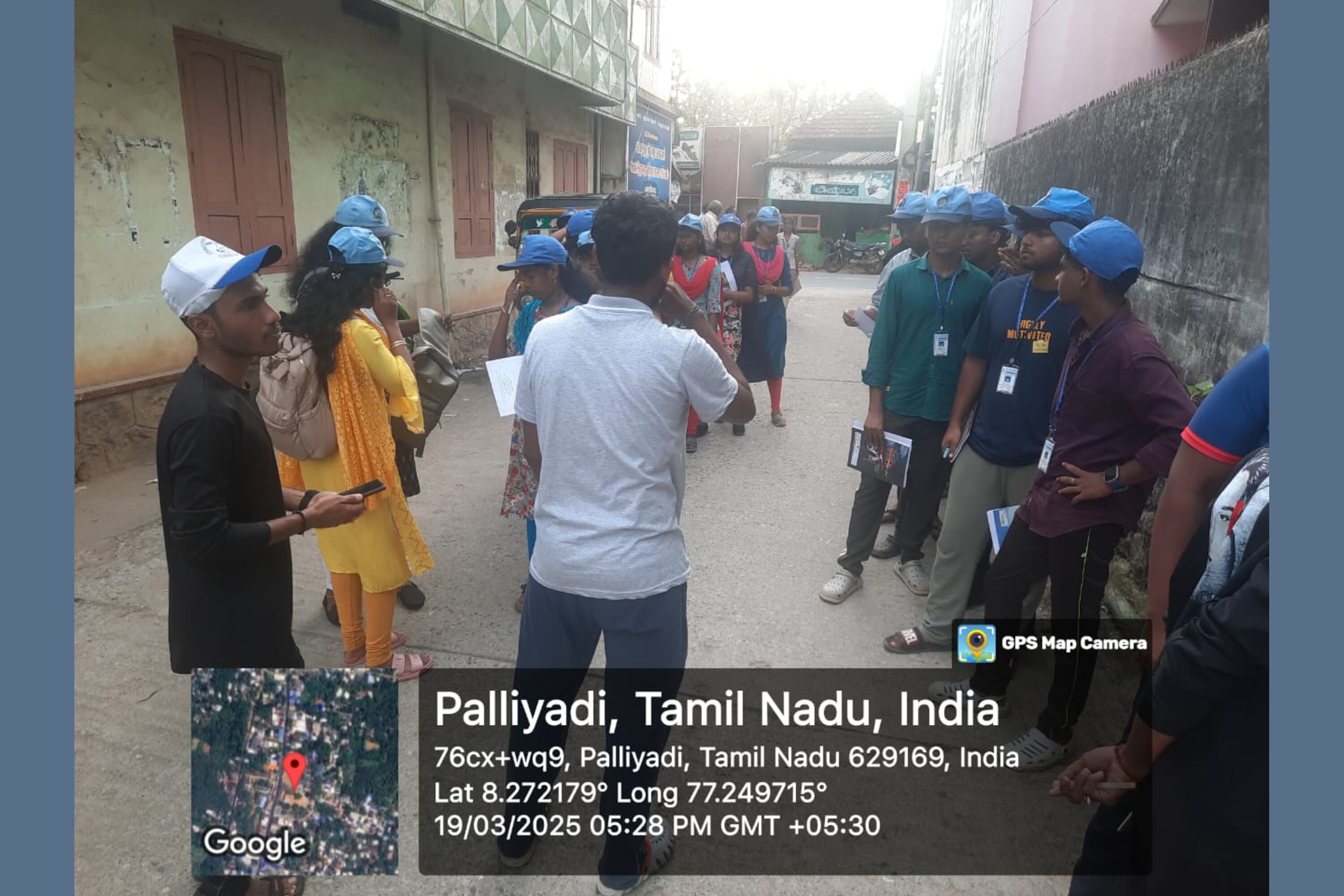 Survey Taken From Palliyadi Village By NSS Volunteers