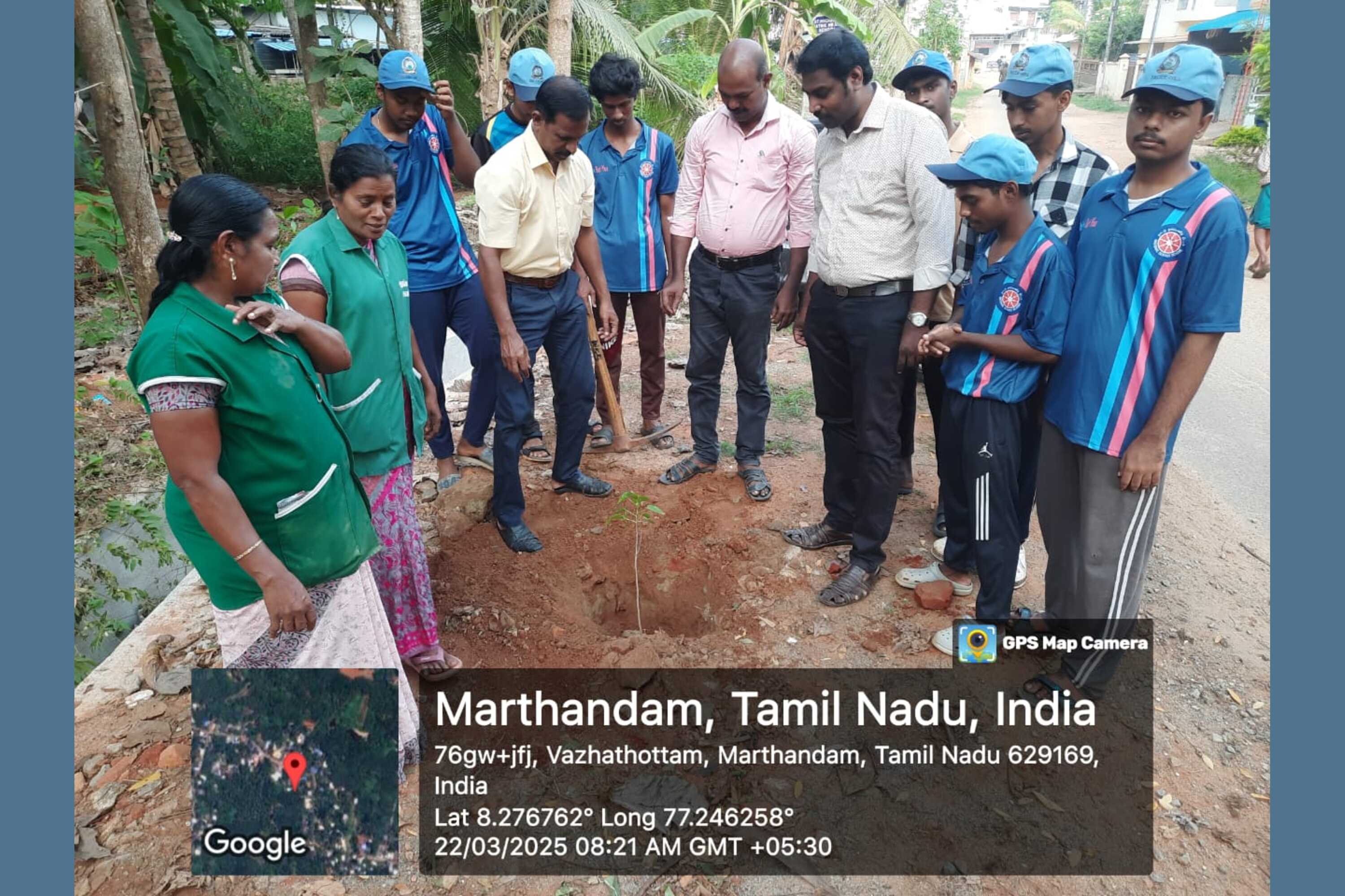 Tree Plantation In Vazhathottam Village