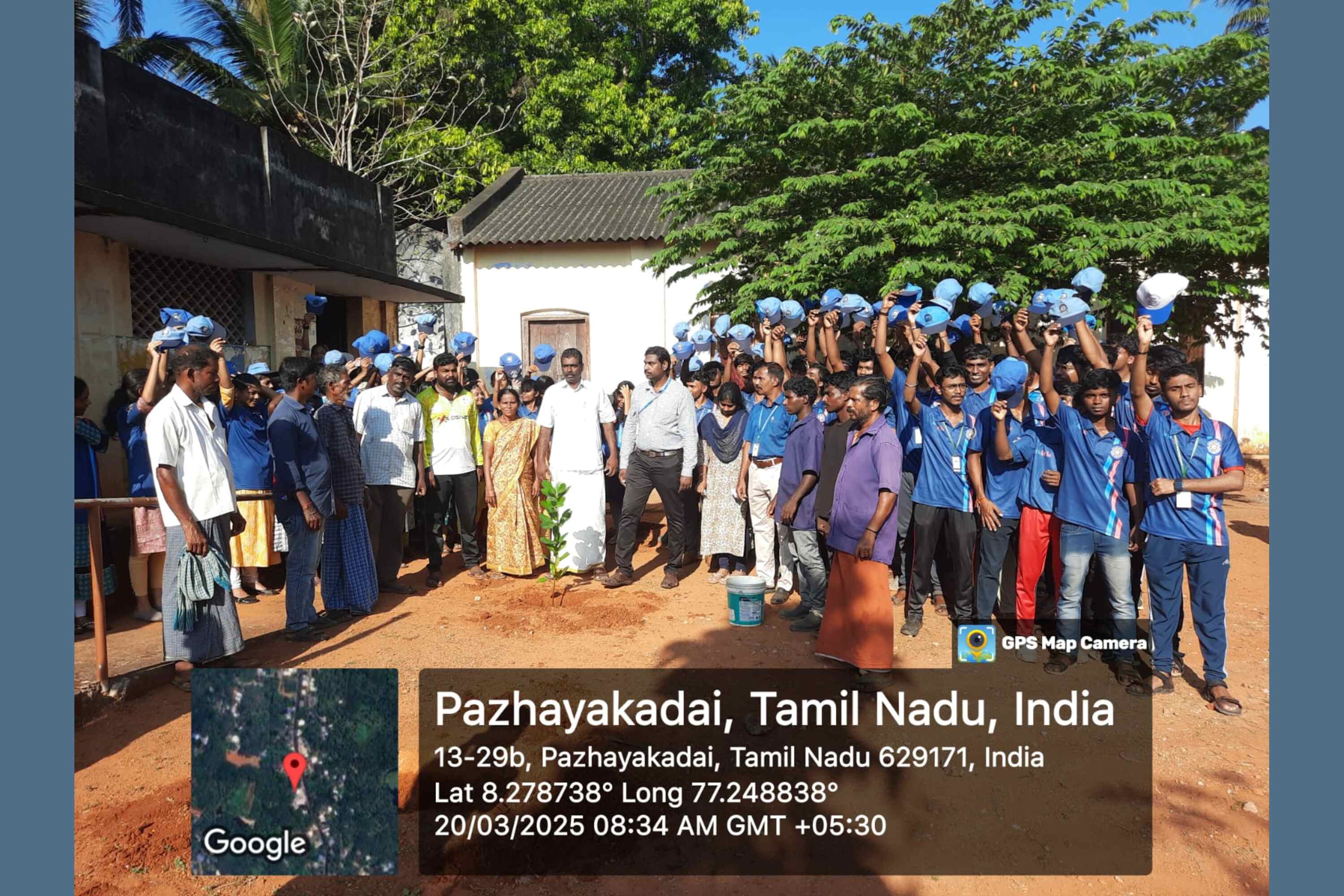 Tree Plantation in Pazhayakadai Village