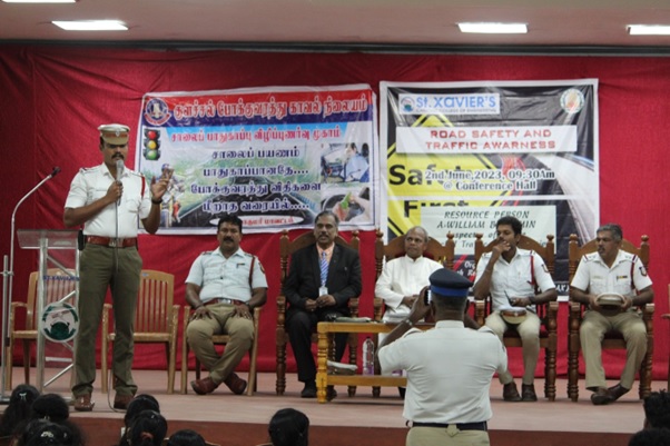 Road safety and Traffic awareness for first year students - 02-06-2023