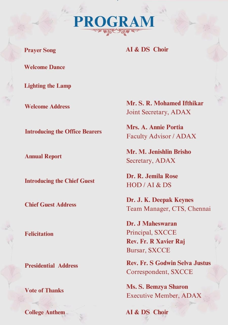 ADAX Ist Inauguration Ceremony

on 13-10-2023