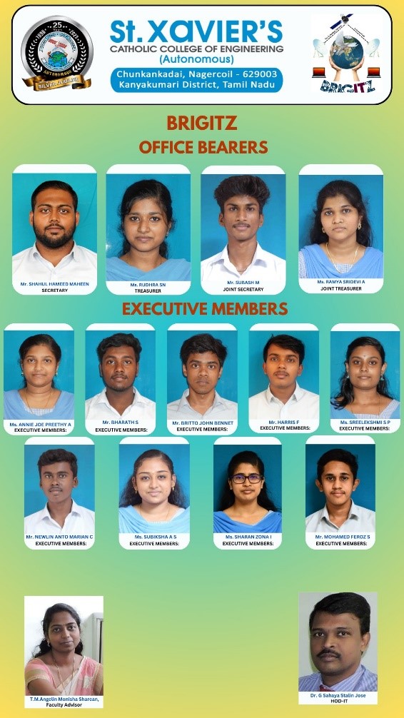 Brigitz Office Bearers 2024-2025