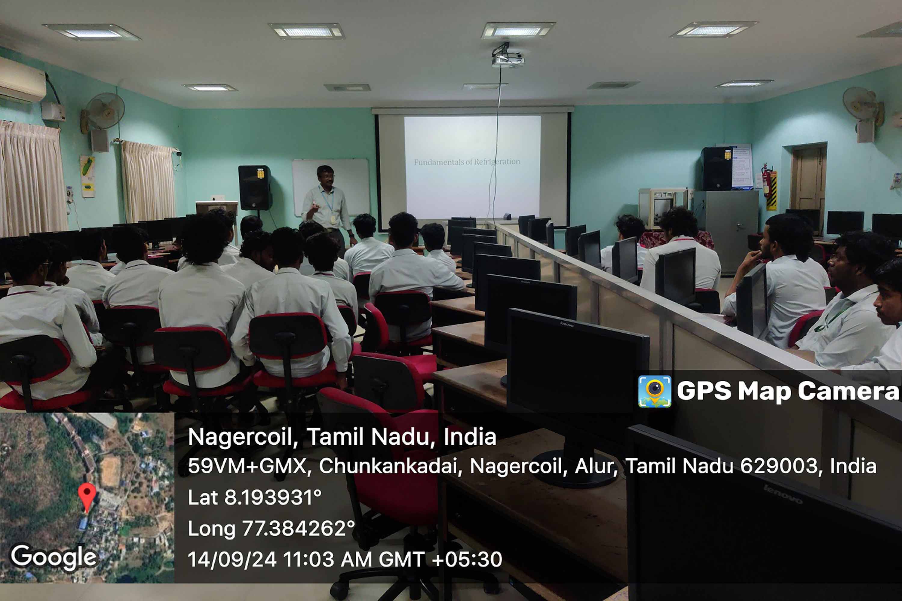 Seminar on HVAC COMPONENTS AND REFRIGERATION CYCLE