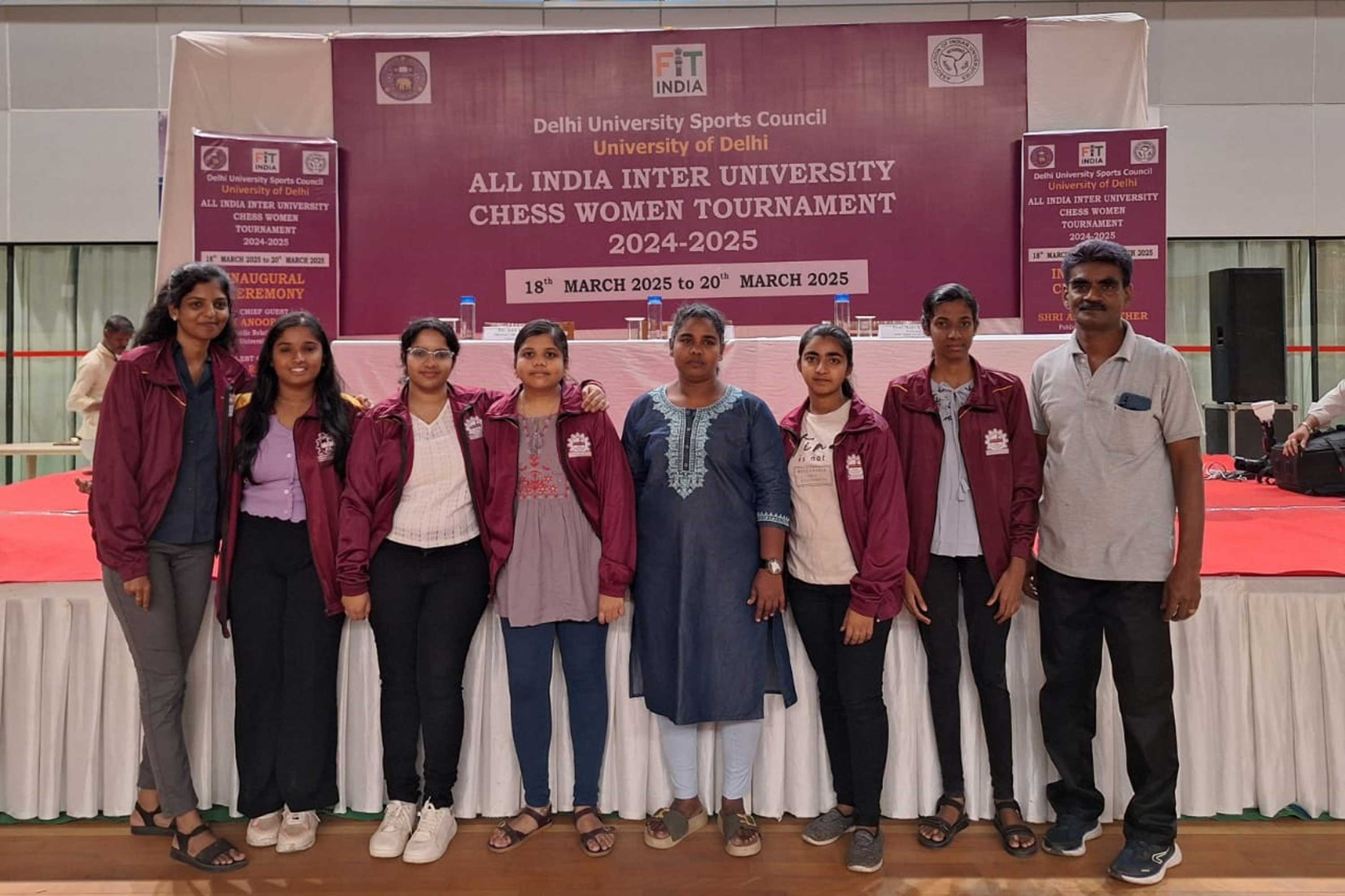All India Inter University Chess Tournament at University of Delhi
